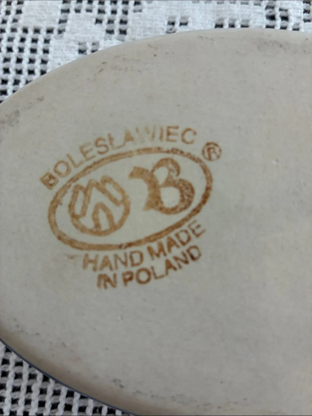 Boleslawiec Snowflakes Oval 8oz. Baker Pottery Dish